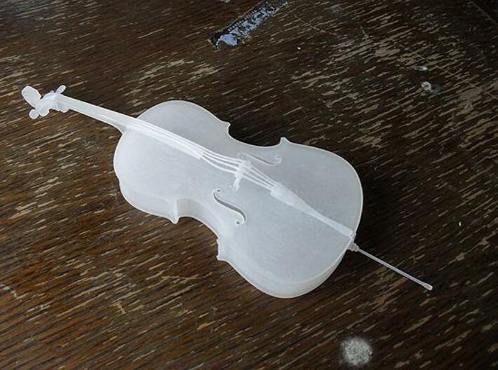 Cello 3d printed Another view