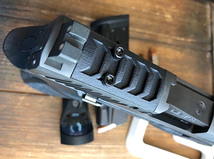 Razorback Optic Plate for SIG Romeo P320 RX 3d printed 