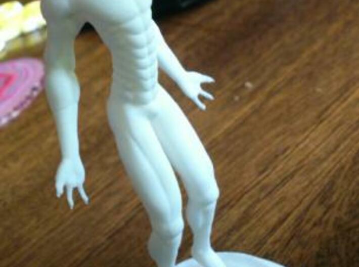 Alien Figurine 3d printed WSF print
