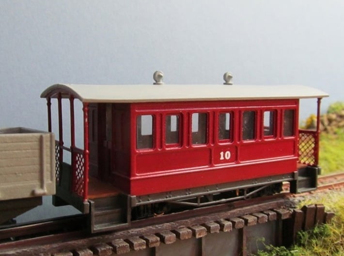 009 Tram Style Coach 3d printed 