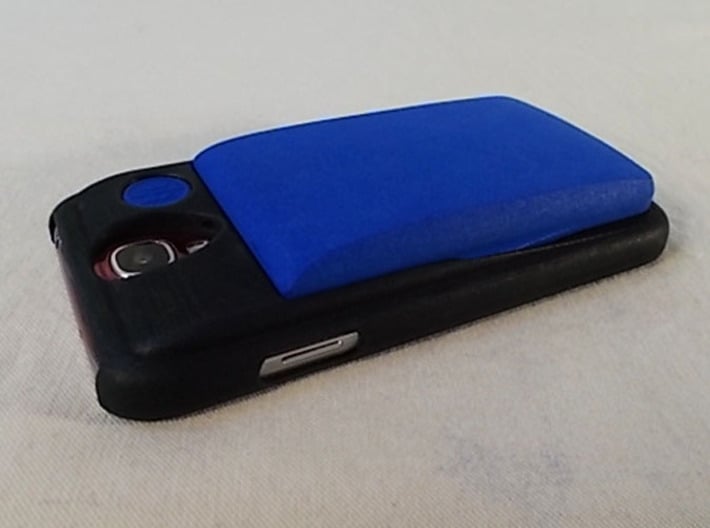 Slim Wallet 3d printed Slim Wallet shown in Blue on the GS4