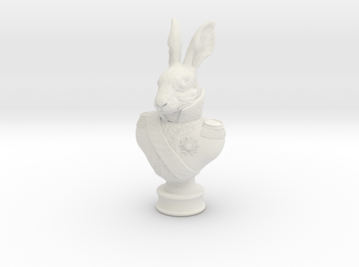 Small Viscount Hare Bust 3d printed 