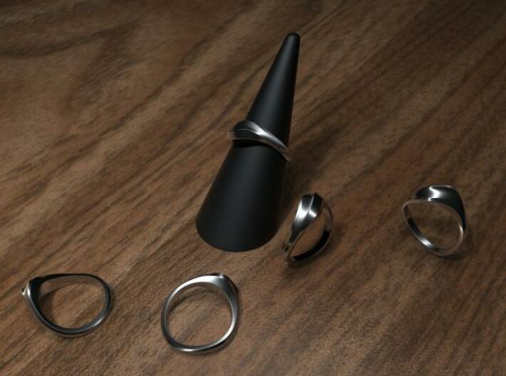 Women's Ring 3d printed Render