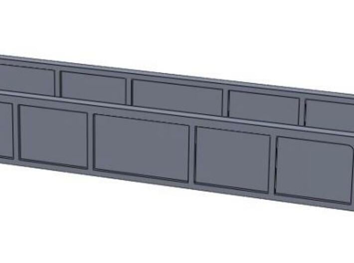 Girder Bridge Deck (without supports) 3d printed Description