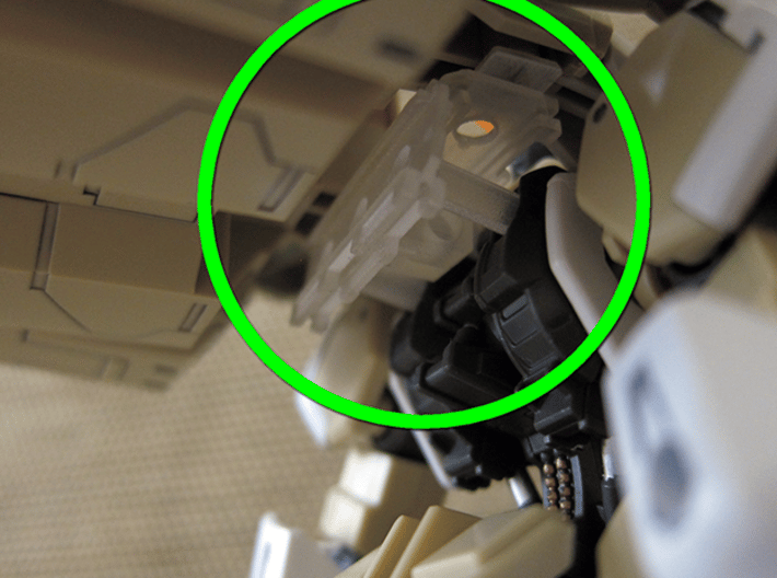 Modular Backpack Adapter for 1/144 Gundam Model Kits Easily Mix & Match Gunpla 