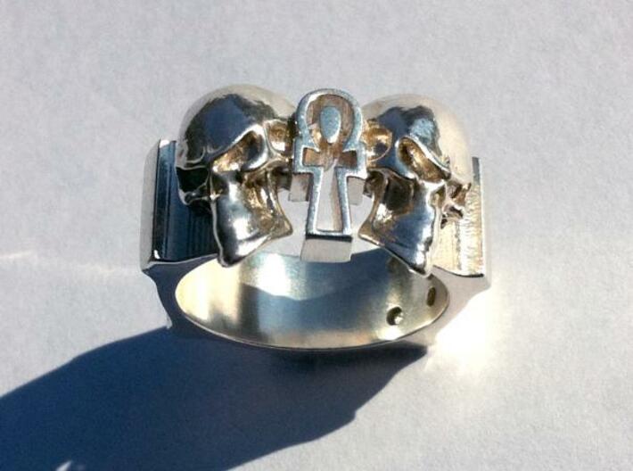 duality  ring 3d printed 