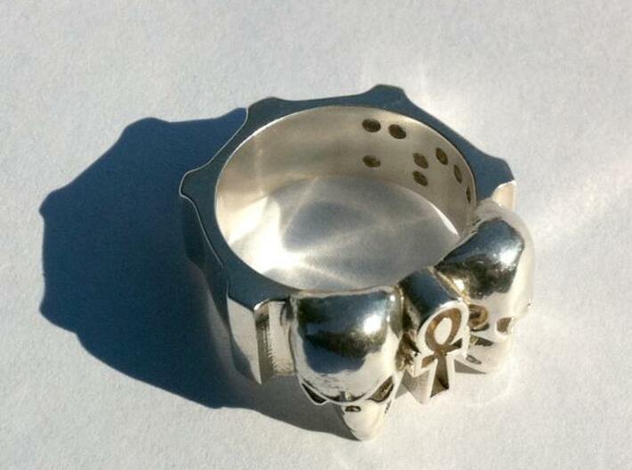 duality  ring 3d printed 