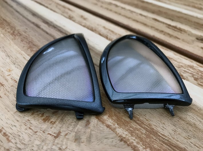 Raimi Lens Molds for Airbrushing Polarised Dots 3d printed 