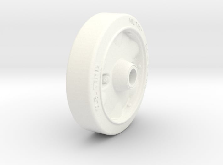 1/6 Adapted Road Stamped Wheel Stuart 3d printed 