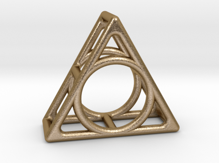 Simply Shapes Rings Triangle 3d printed