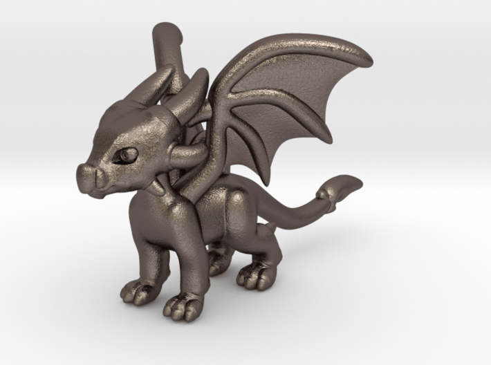 Cynder the Dragon Pendant/charm 3d printed