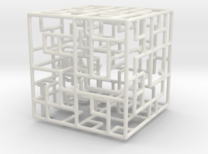 Floating Labyrinth 666 3d printed 