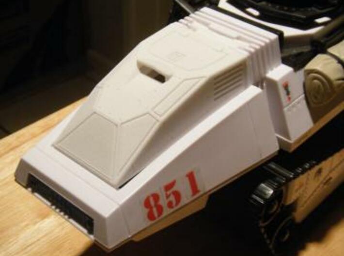 Hiss Canopy Armored for 25th Anniversary Version 3d printed 