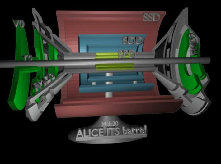 CERN ALICE ITS 3d printed 