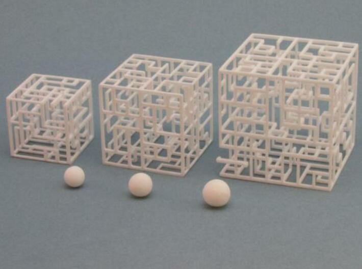 Maze Mix-pack 1 – 555, 666, 777 3d printed White balls included