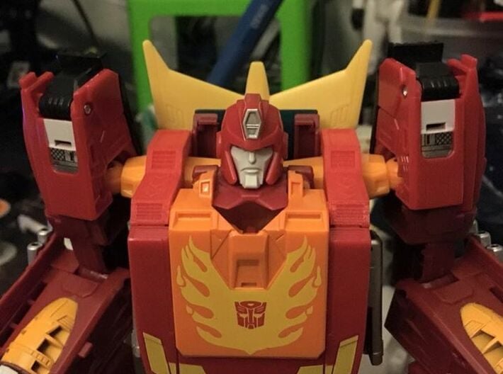 Transformers Power of the Primes Rodimus Prime DSA-01 SHOULDER GAP FILLERS 