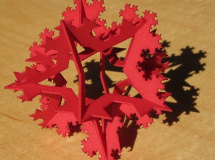 Koch Ornament, small 3d printed 