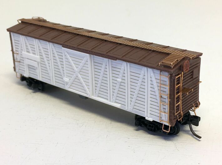 ATSF STOCKCAR Sk-5, complete shell 3d printed 