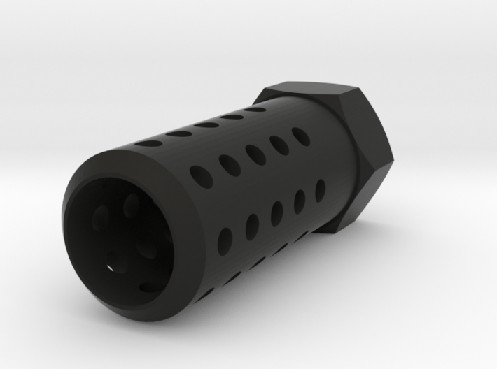 HMP Flash Suppressor (14mm-) Halo M7 SMG Inspired 3d printed 