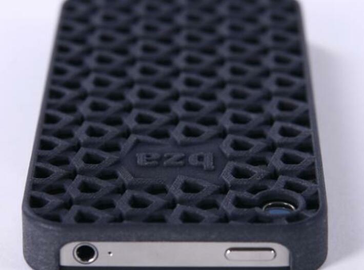 Freedom Iphone Case 3d printed shows case after 3 months of daily use, the black fades a little and gets a nice patina