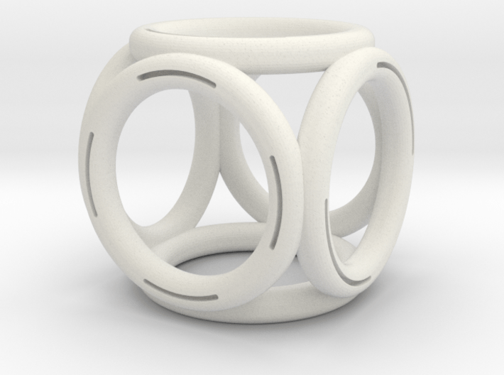 Ring Dice  3d printed 