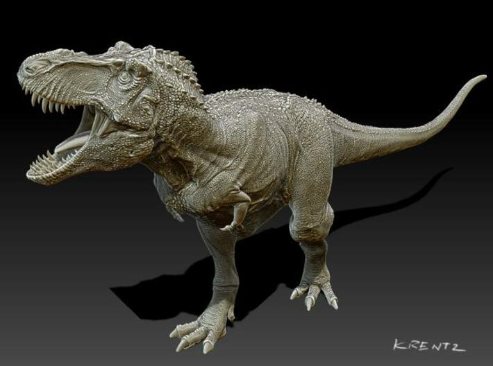 Tyrannosaurus rex 1/72 Krentz 3d printed 