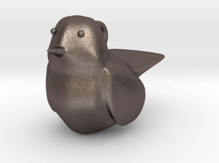 Little Bird Charm 3d printed 