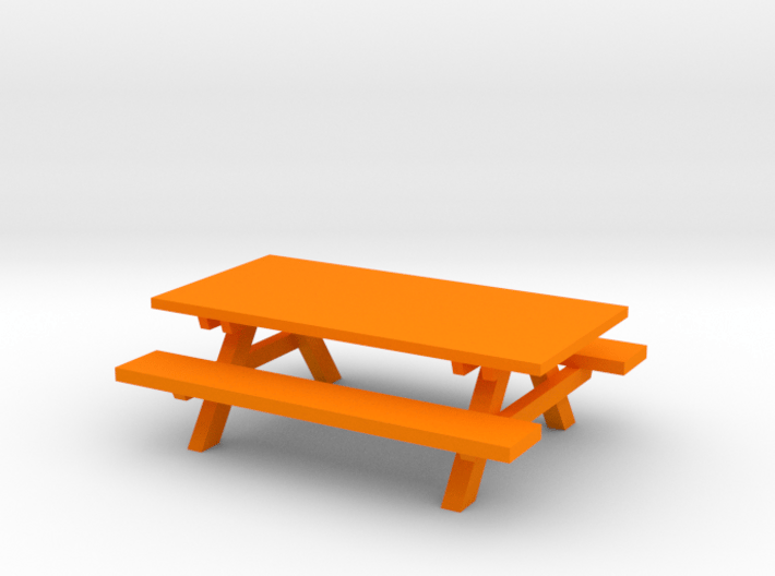 Little Picnic Table 3d printed 