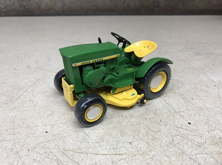 John Deere 110-317 Garden Tractor Front Wheel Hub Caps Dust Covers 2pc M46196 for sale online 