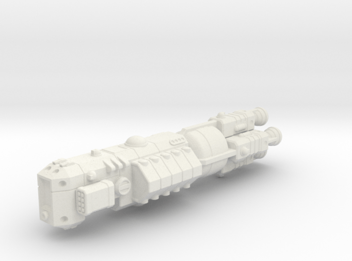 MCSF Battleship 3d printed 
