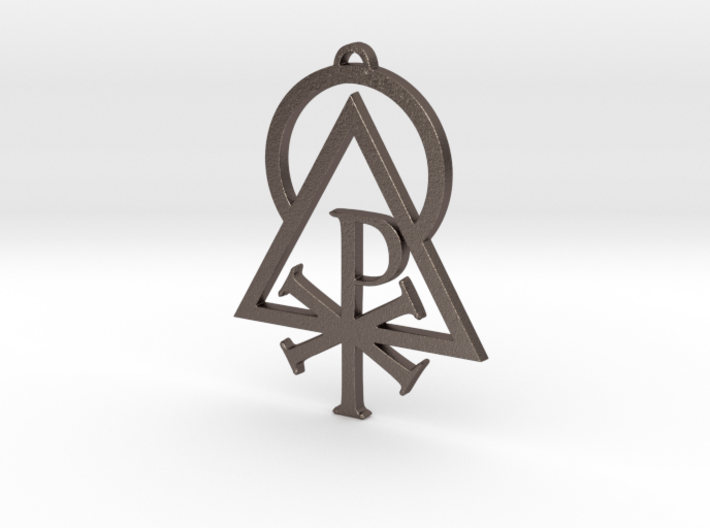 Sigil of the Logos Pectoral Pendant 3d printed 