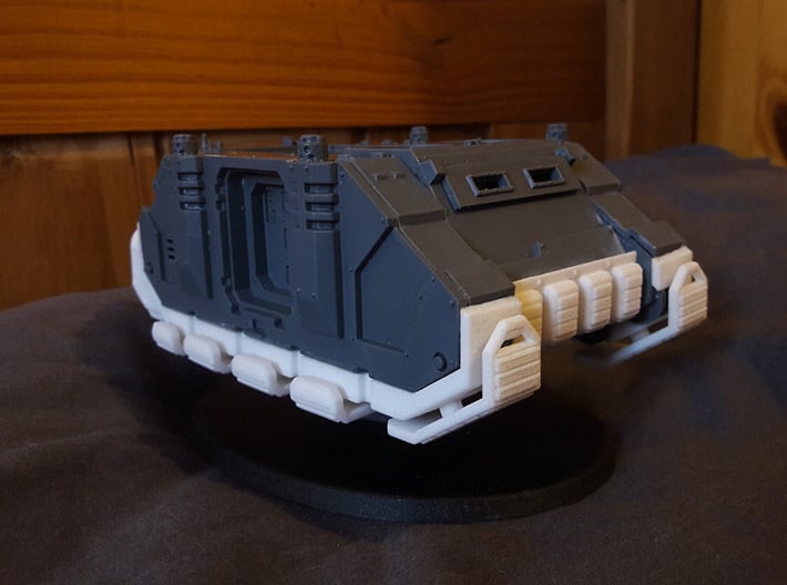 Hover Rhinoceros conversion kit 3d printed Picture and model are property of Matt Calow