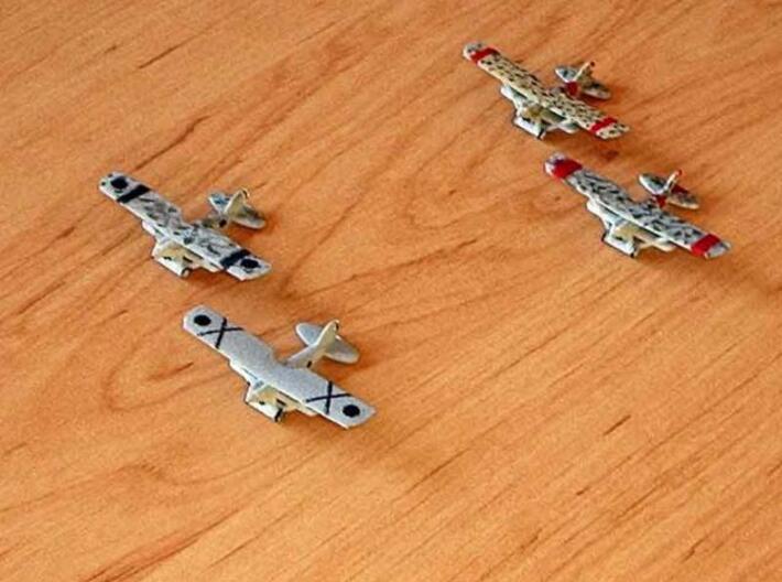 1/300 Nieuport 52 x 4 3d printed Nationalist and Republican planes