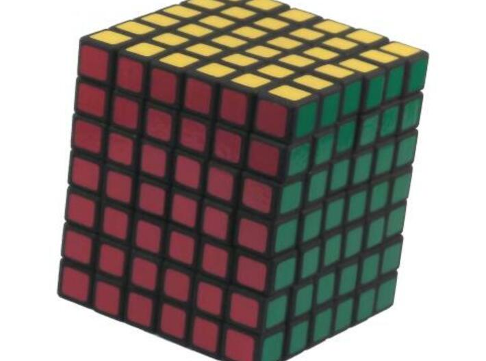 6x6x7 Cuboid 3d printed 6x6x7 Cuboid Solved