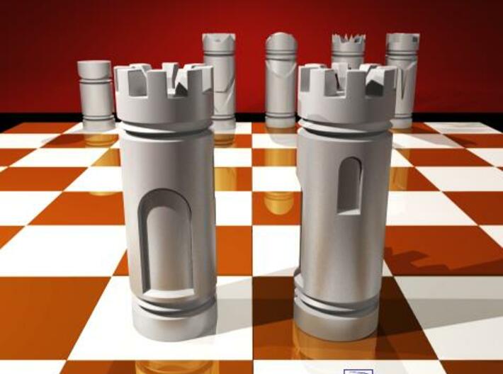 CHESS ITEM TORRE / ROOK 3d printed