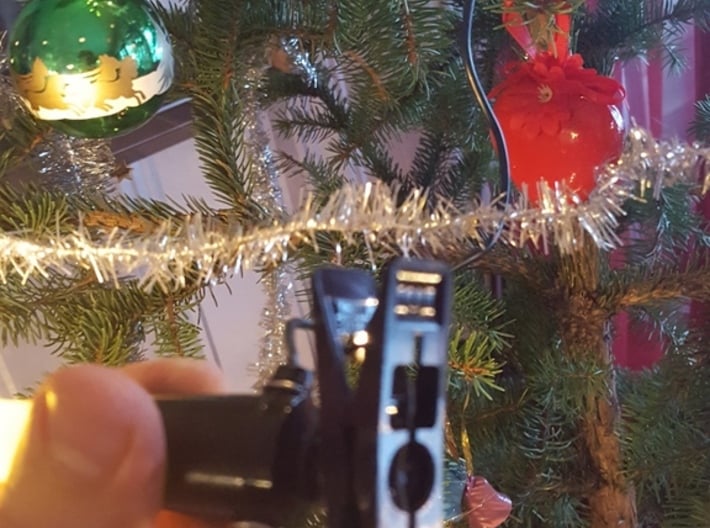 DDR Christmas Tree Light Clip sparepart 3d printed Original Clip