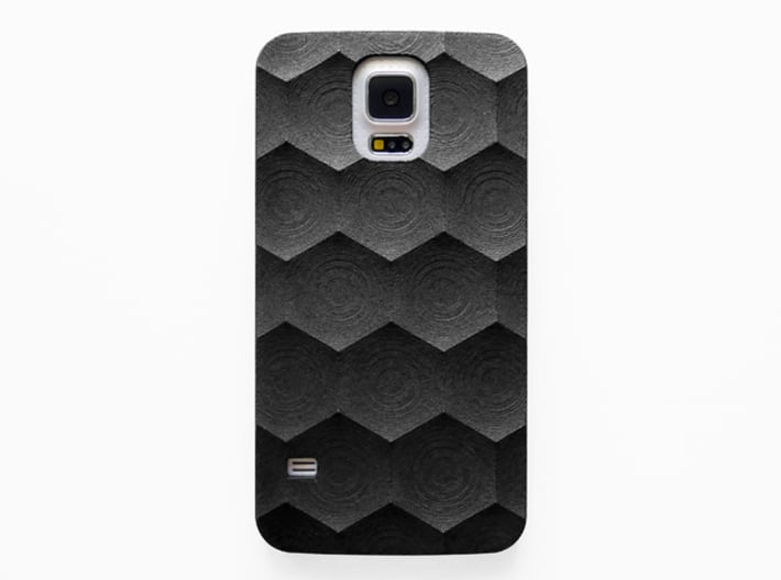 Samsung Galaxy S5 Case_Hexagon 3d printed 