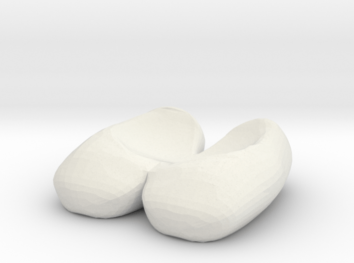 Eggcessories! Egg Shoes 3d printed 