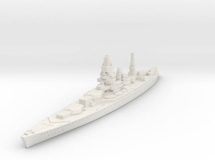 Dunkerque Class (France) 3d printed 