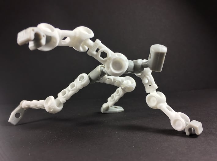 Mechanoid Meta: Full Arm &amp; Leg Set 3d printed Mechanoid Meta: Full Arm &amp; Leg Set
