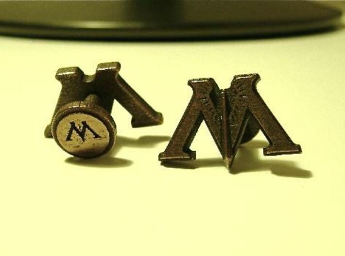 Harry Potter Ministry of Magic Cufflinks 3d printed
