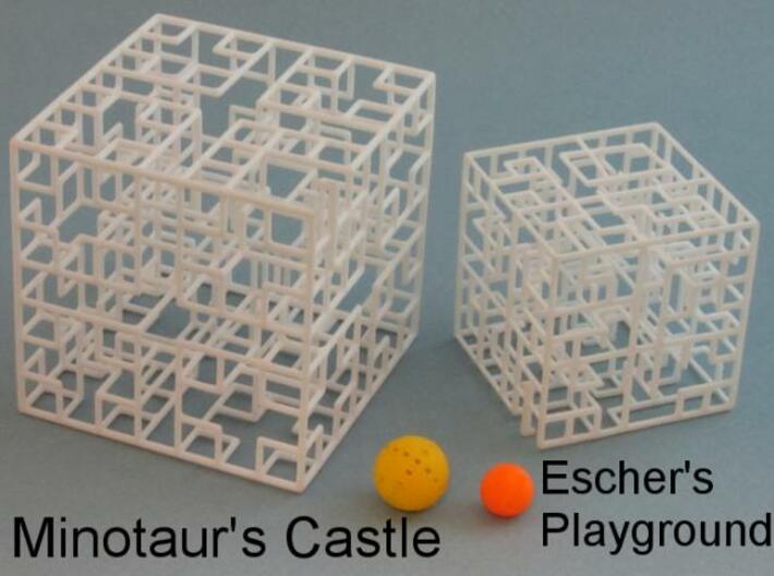 Minotaur's Castle 3d printed New larger size