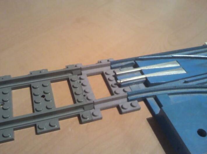 rail3 for connecting old and new tracks 3d printed 