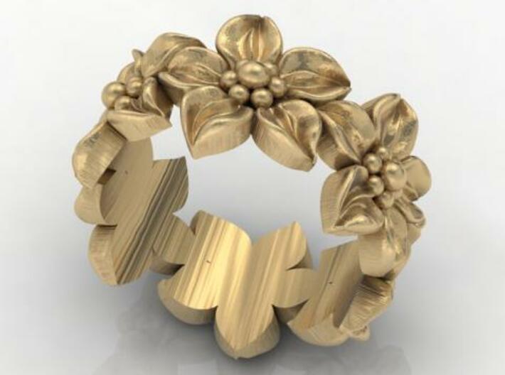 flower band size 6 1/2 3d printed 