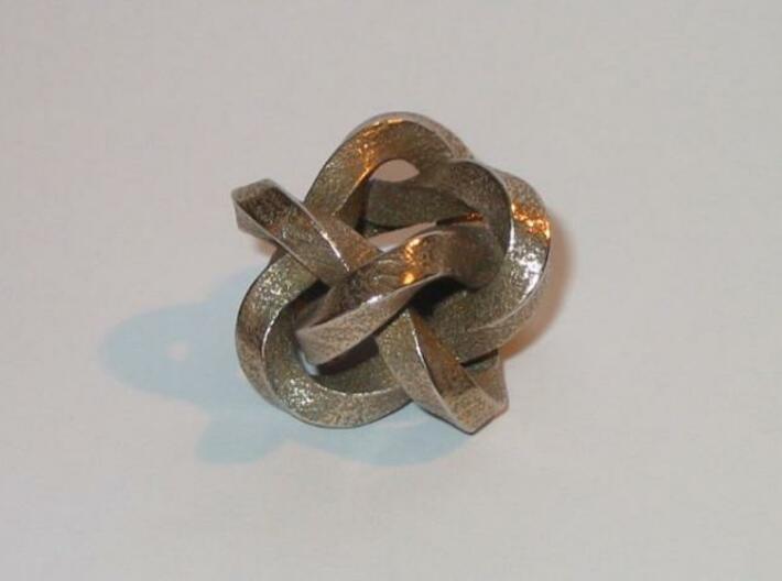 Knot 3 3d printed Stainless steel