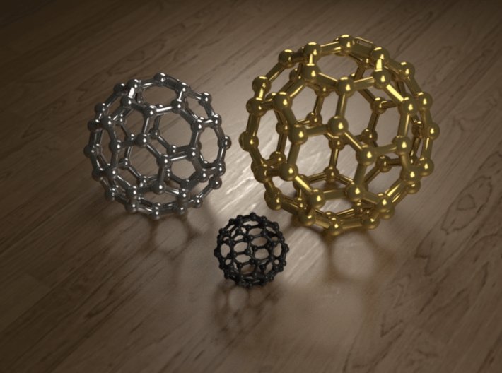 Buckyball Large 3d printed 