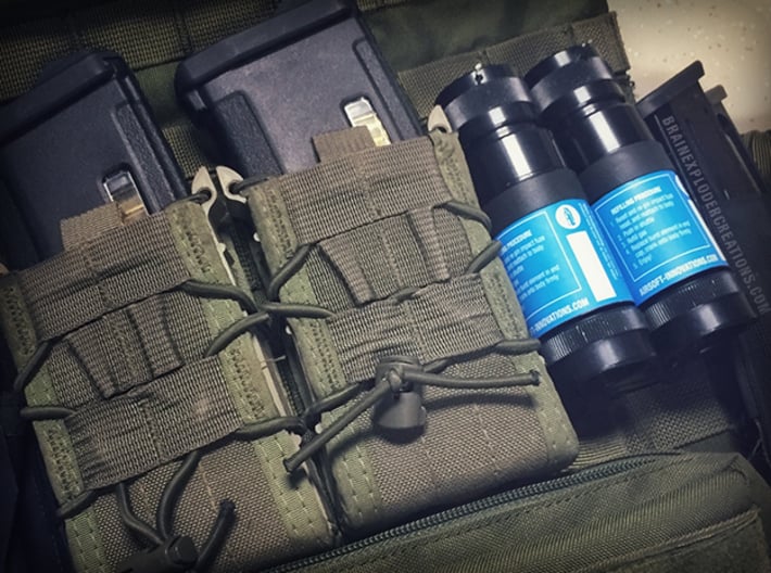Molle Adapter Compatible with Airsoft Burst XL 3d printed 