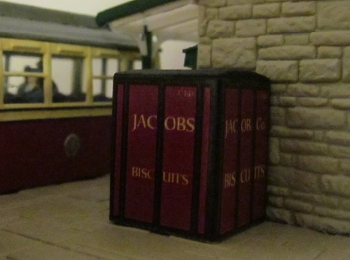 4mm Scale Jacob's Containers   3d printed 