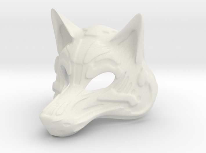 Kitsune Mask - Ishi 3d printed 