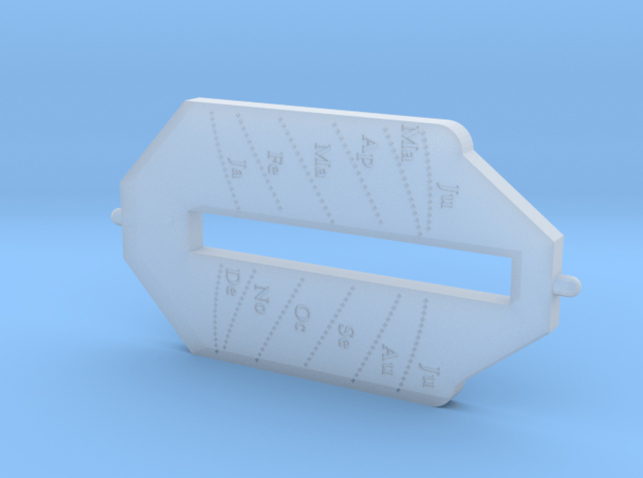 Universal Ring Dial 2 (Central Bar part) 3d printed 